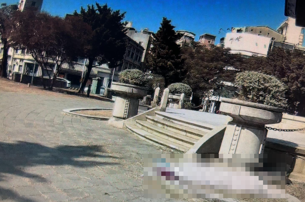 台南湯德章公園驚見男屍!目擊者嚇喊「白布好長」