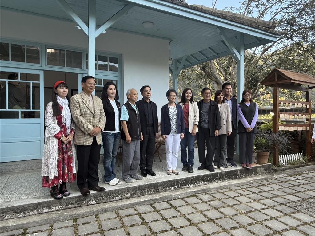 蕭美琴訪苗栗出磺坑 被問是否啟動輔選行程回1句