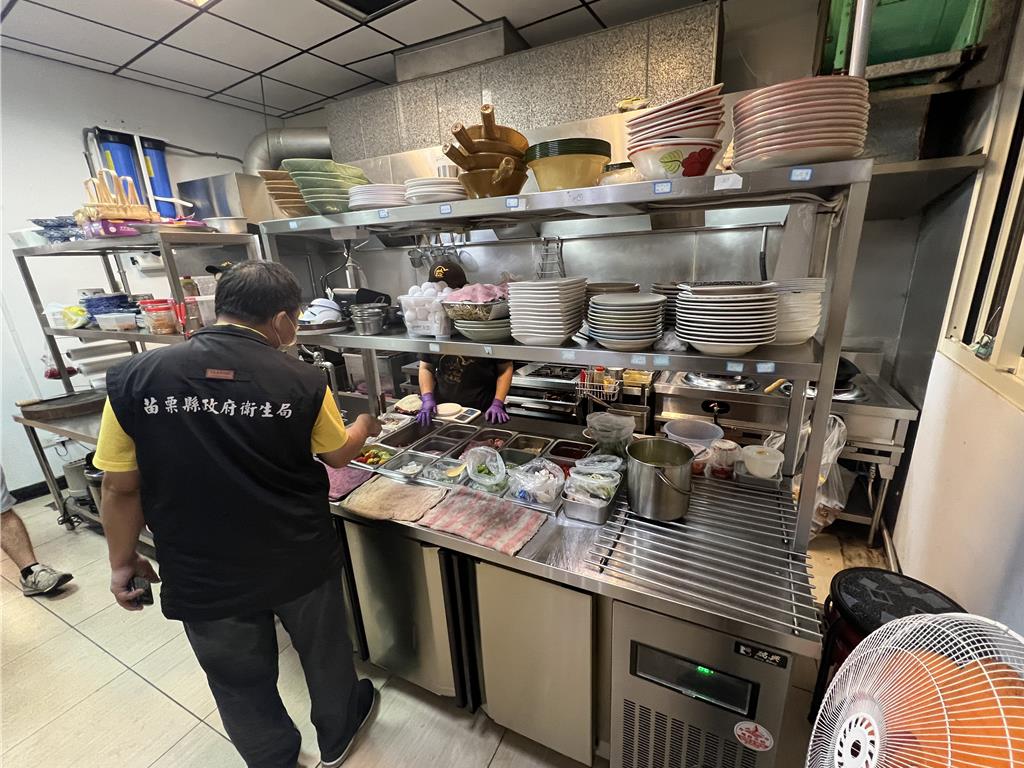 苗栗美食餐廳食安過關 衛生局稽查8家全合格
