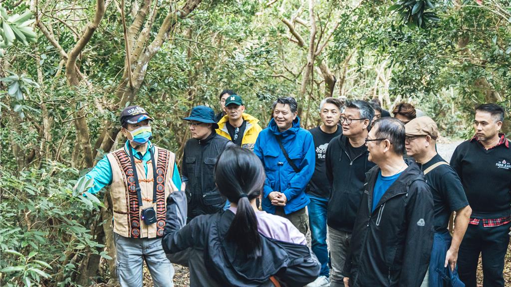屏東風域祭旭海在地深度導覽，靜心體驗遊程。（屏東縣政府提供／羅琦文屏東傳真）
