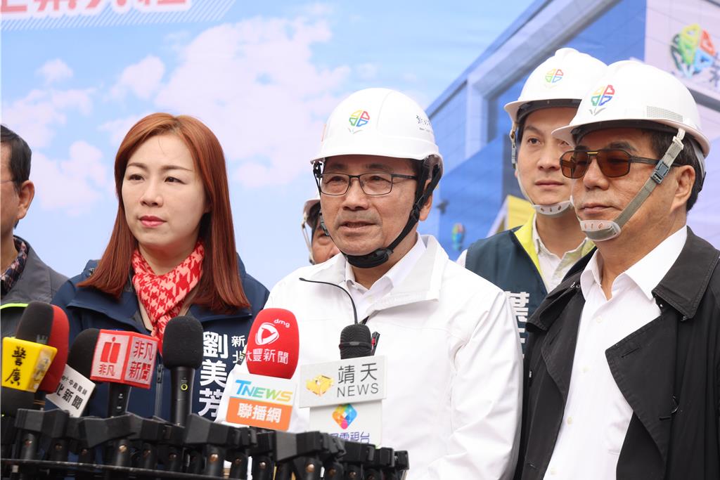 淡北道路施工釀大停水!侯友宜重申:一定要求廠商賠償