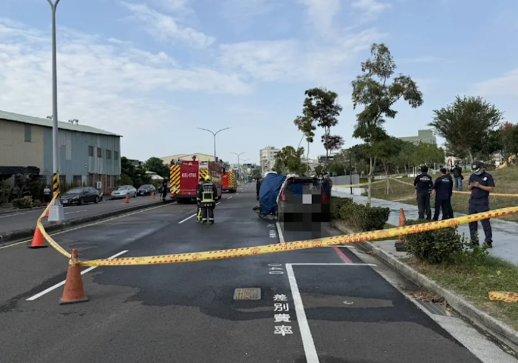 台中太平驚悚火燒車　休旅車主逃生不及燒剩焦屍