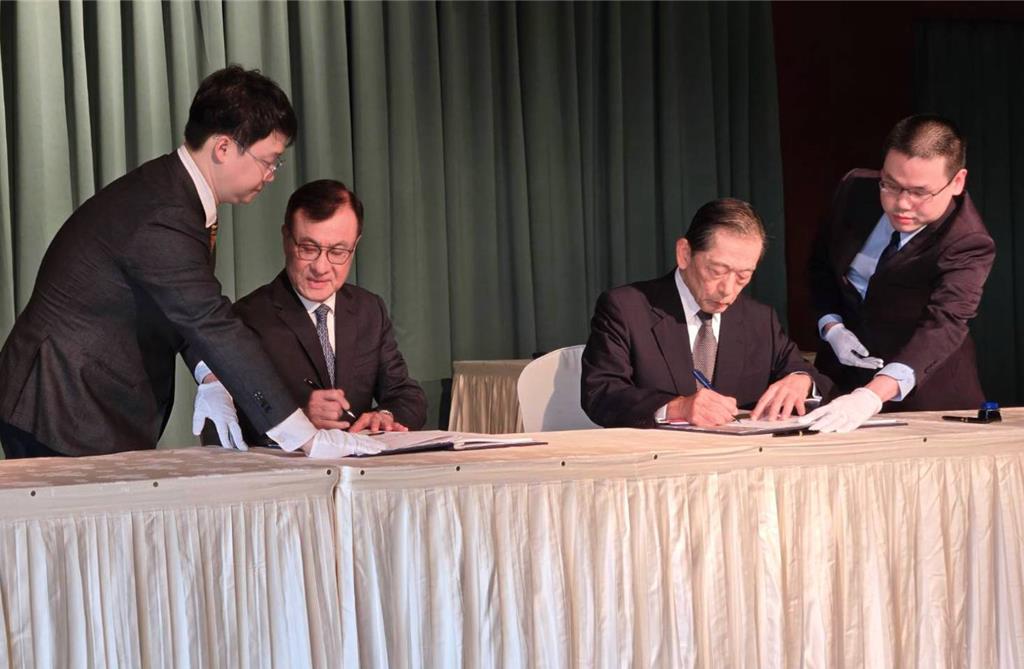 台日友好!海關3度簽署合作MOU 強化邊境安全