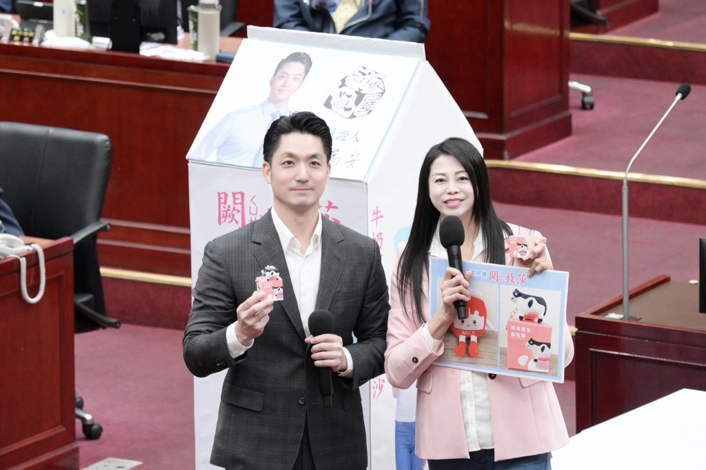 生生喝鮮奶!闕枚莎爭取提升每週多增加1-2瓶 盼補助對象延伸至高中生