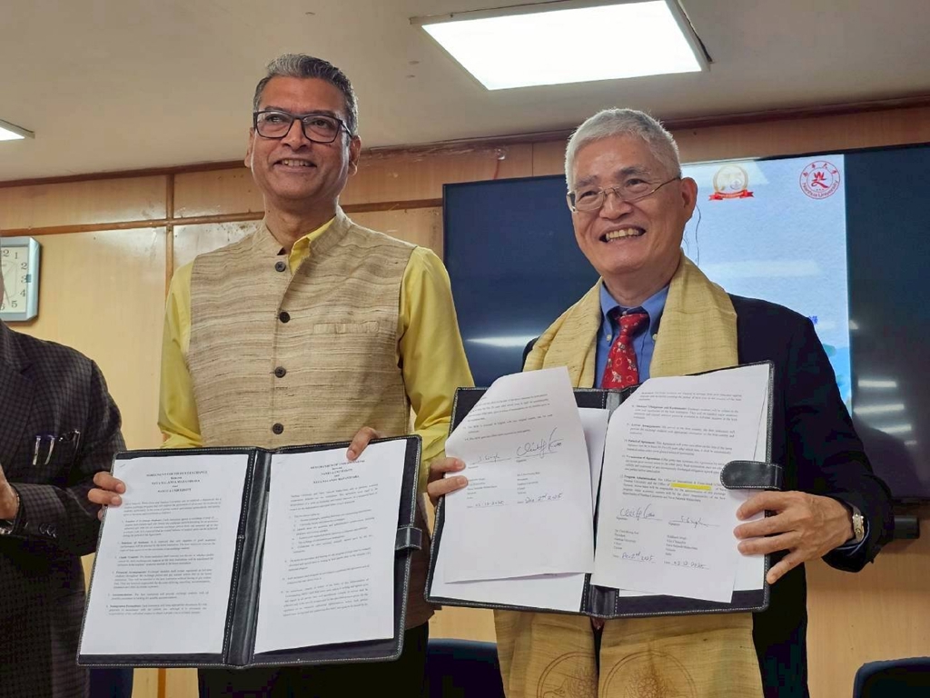 南華大學與印度新那爛陀大學簽署合作　再續台印佛教發展因緣