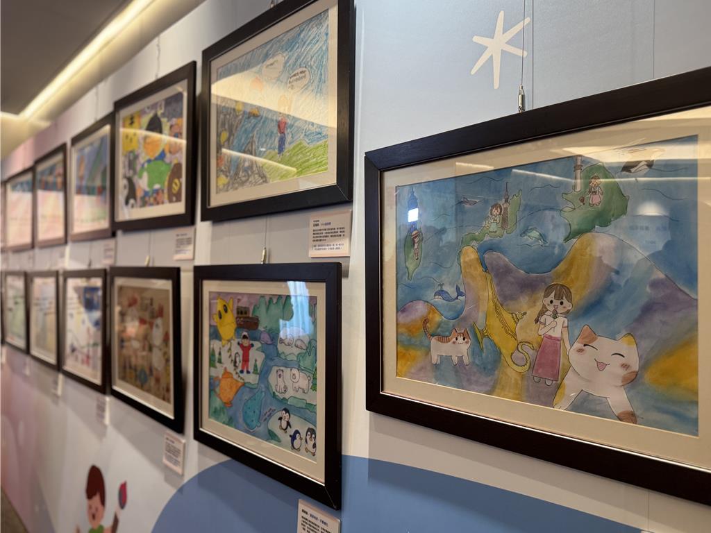 陽光小畫家作品首登奇美博物館 11家醫院線上響應