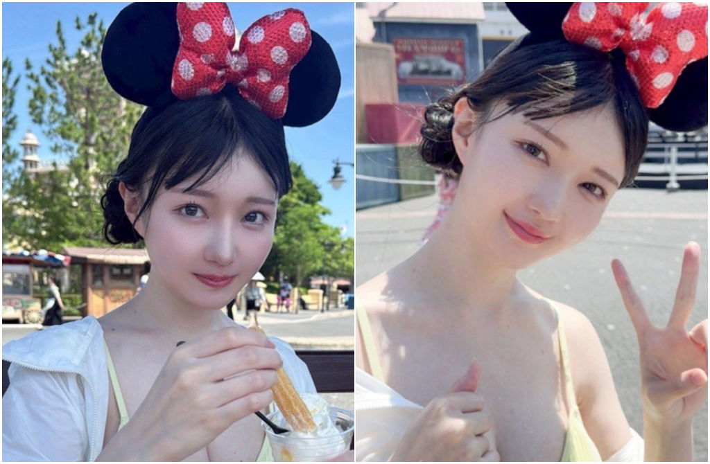 「內衣逛迪士尼」遭警告！話題女主竟下海 網嗨：新人規格很高