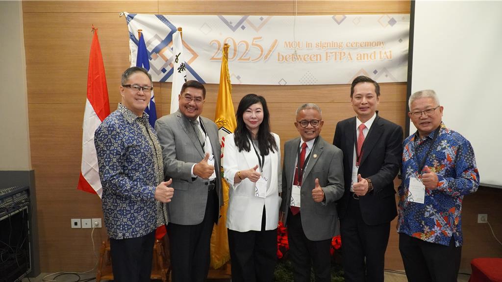 上任直攻國際 藥師公會理事長率隊赴印尼 啟動藥師外交