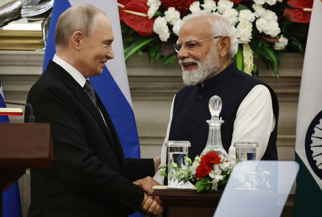 不甩制裁！普丁和印度協議擴大貿易國防合作 保證供油不斷