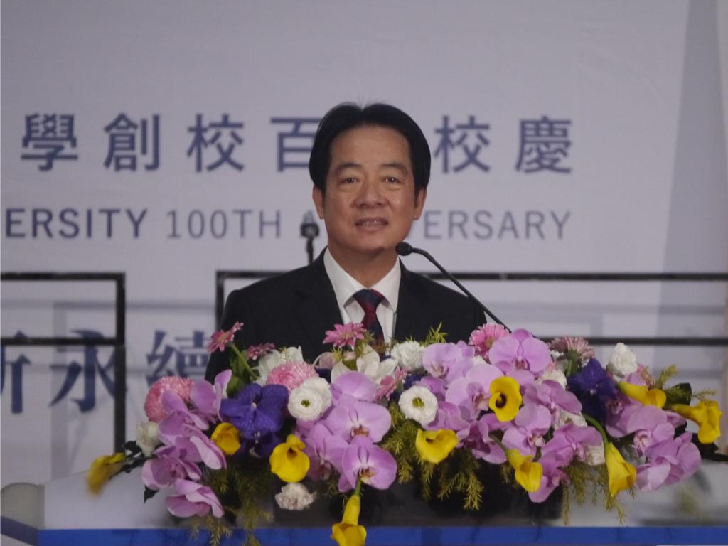出席輔大校慶感謝教會奉獻  賴清德：只要愛台灣就是台灣人