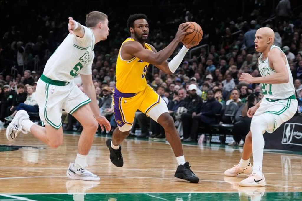 NBA》塞爾提克痛宰湖人 布朗尼在詹皇面前攻下5分