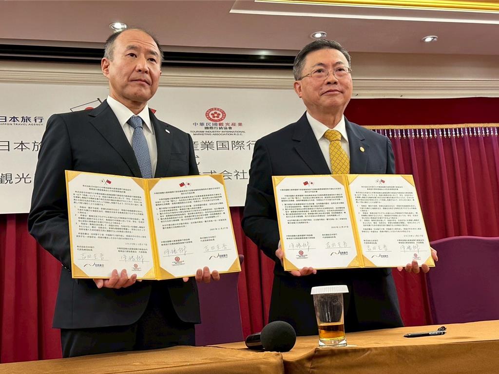 觀光協會攜手「日本旅行」 全國178據點力推台灣觀光