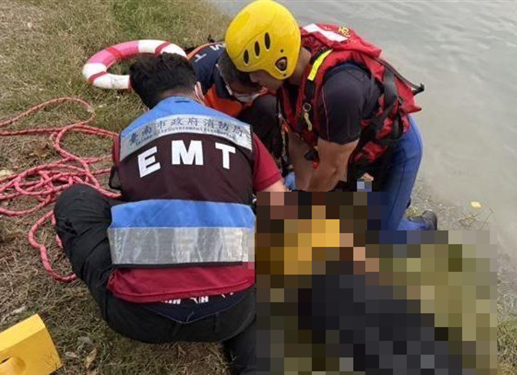 警消急救。（翻攝畫面）