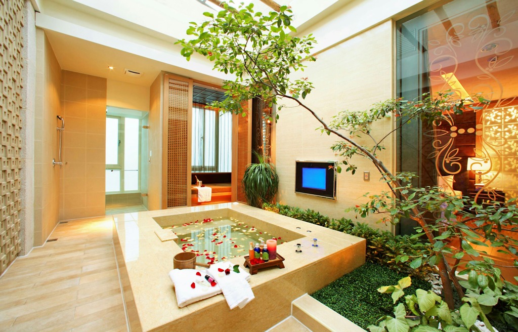 「彰化桂冠精品旅館」因為健康空氣與建築細節的全方位投入，成為許多旅客的「彰化住宿首選」。(圖/業者提供)