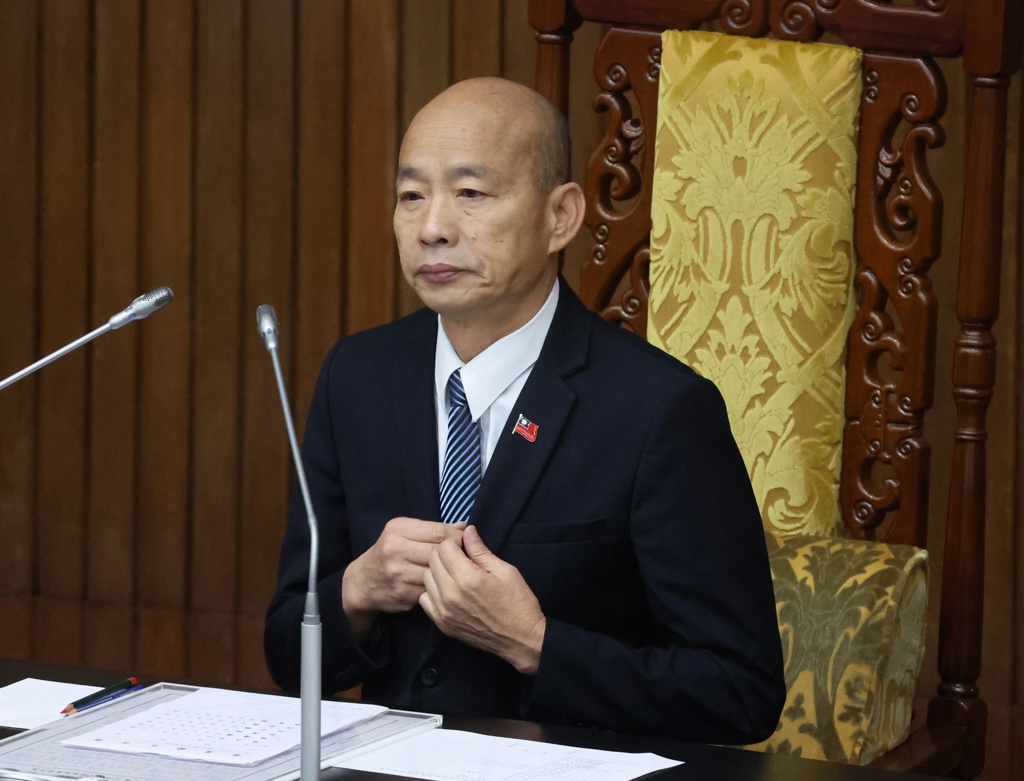 立法院長韓國瑜。（資料照／姚志平攝）