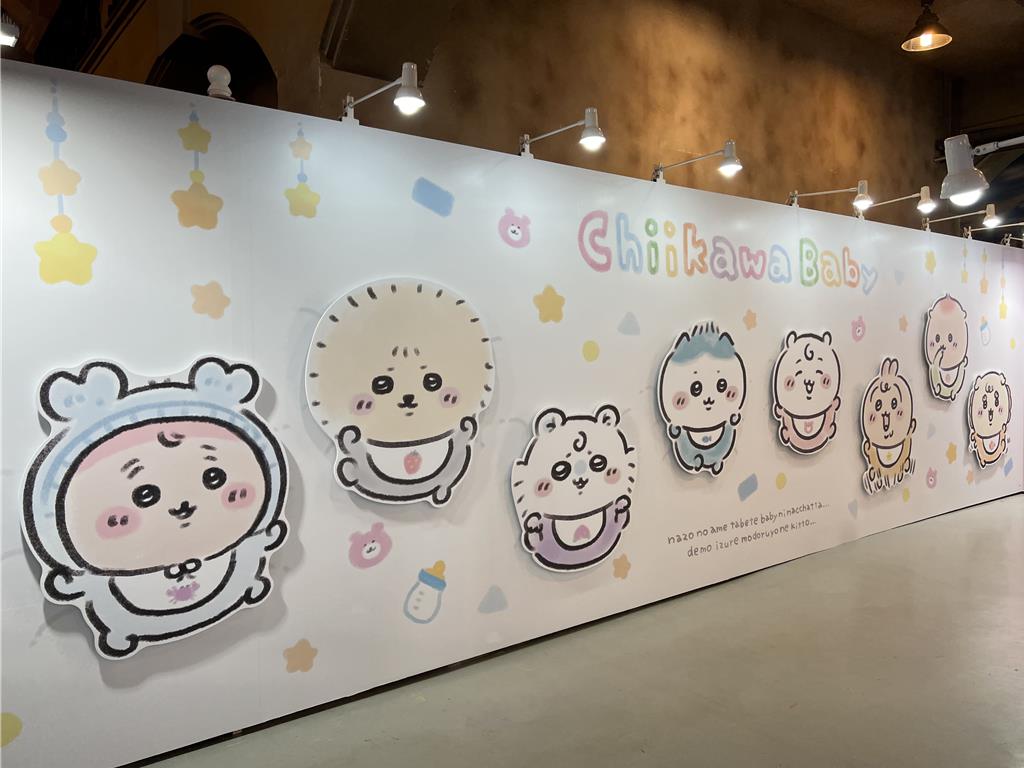 吉伊卡哇寶寶快閃店每個角落都好拍。（徐梓榕攝）