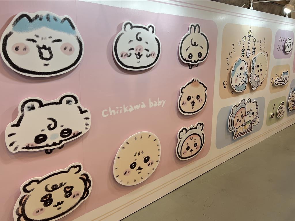  吉伊卡哇寶寶快閃店的結帳區旁也是細節滿滿。（徐梓榕攝）