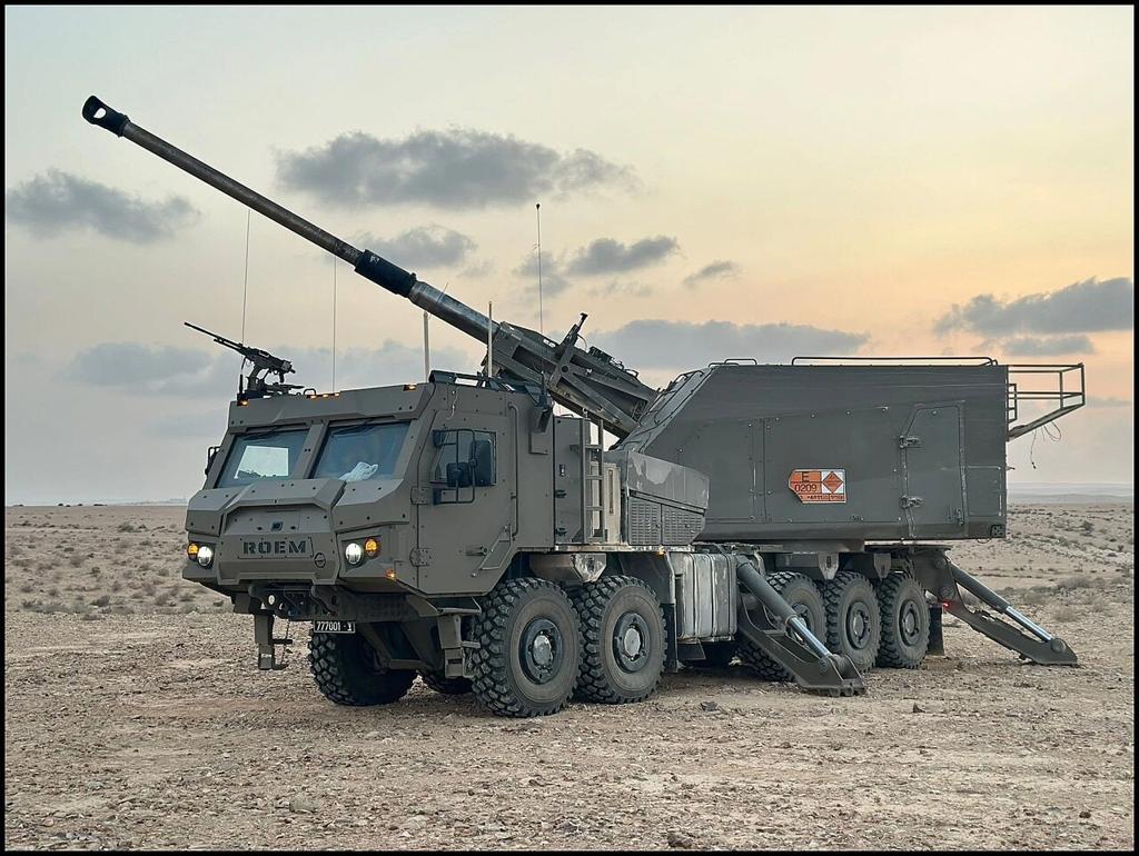 以軍接收「西格瑪」輪型自走砲 提升作戰效能