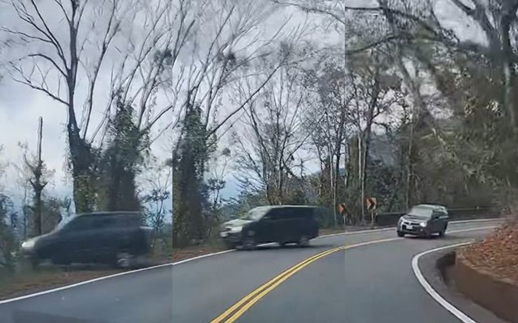 武嶺有捷徑?看日出下山「遇休旅車衝山谷」 驚嚇畫面曝