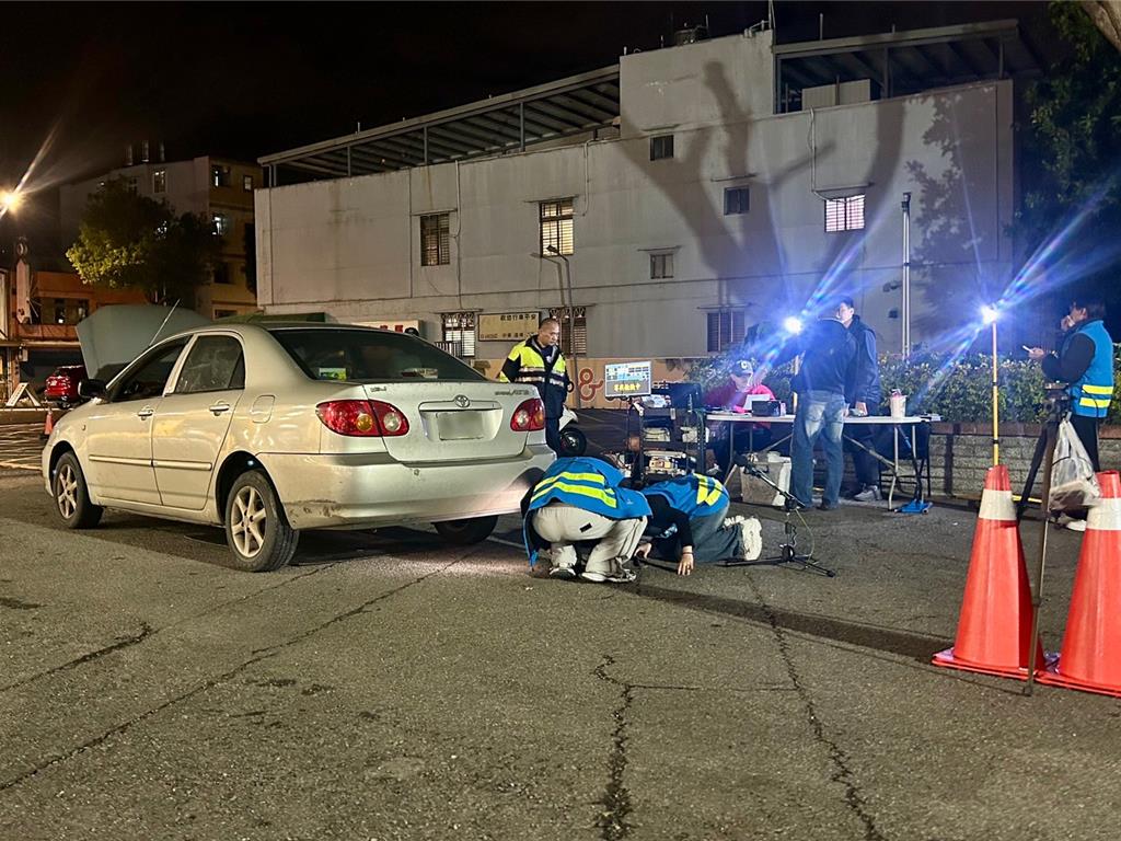「靜桃」年終大執法!龍潭警結合環保及監理機關 聯合稽查取締噪音車