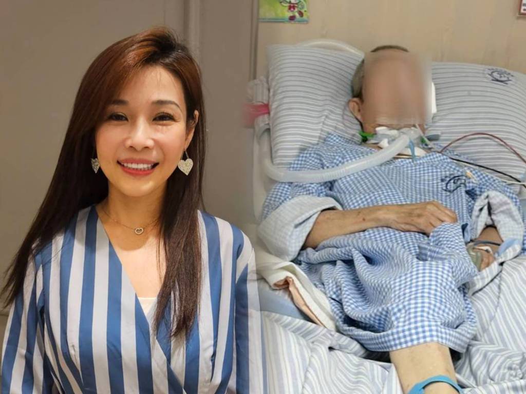 獨家》75歲父中風一度命危!董育君淚憶氣切瞬間
