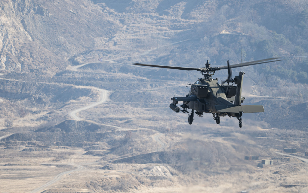 駐韓美軍裁撤「阿帕契直升機」陸航單位 朝鮮半島兵力縮減熱議