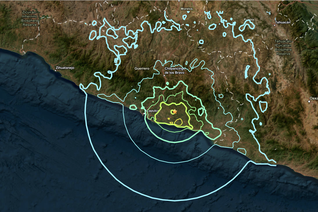 墨西哥規模6.5強震!整排大樓狂搖發出聲響 影片曝