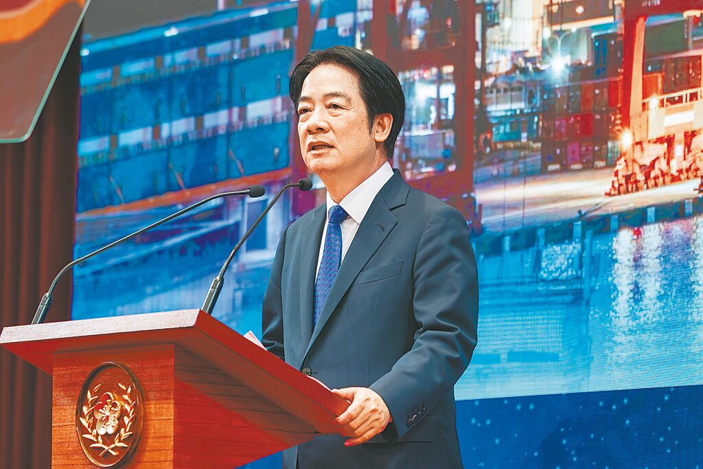 總統賴清德1日發表「2026新年談話」。圖/總統府提供