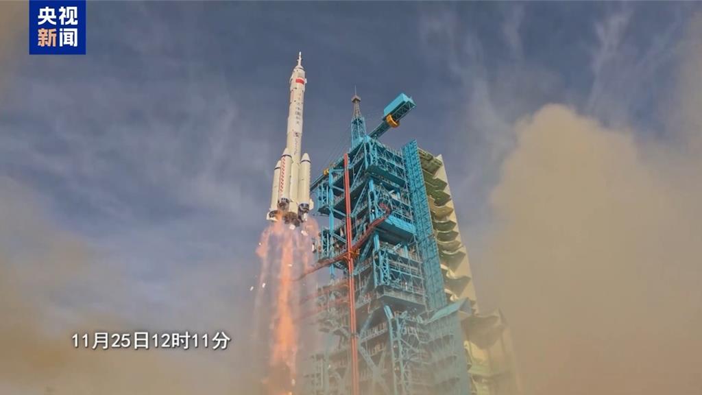 陸媒首揭化太空危機為轉機從發現神舟20號裂紋到任務成功陸首次應急發射。(大陸央視)