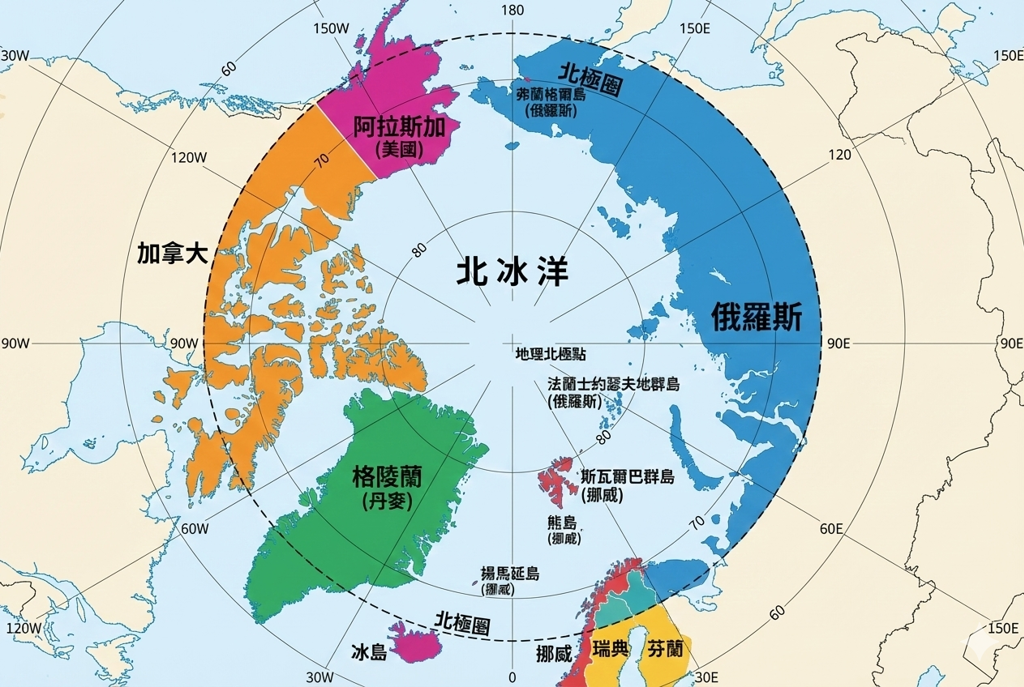 川普為何糾結格陵蘭?得把地圖翻過來看