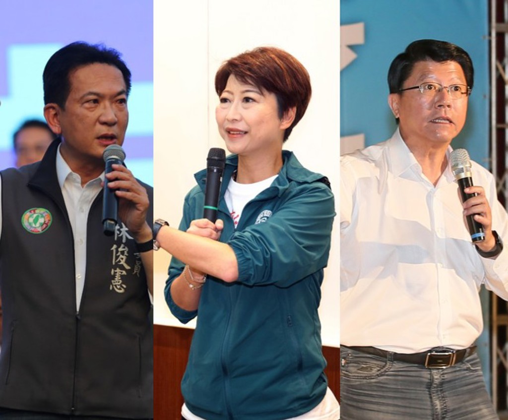 綠營初選將登場 最新台南市長3強將民調出爐