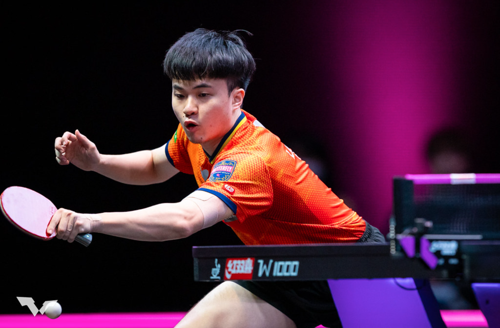 桌球》250周留在世界前十 林昀儒速戰晉級WTT新加坡大滿貫16強