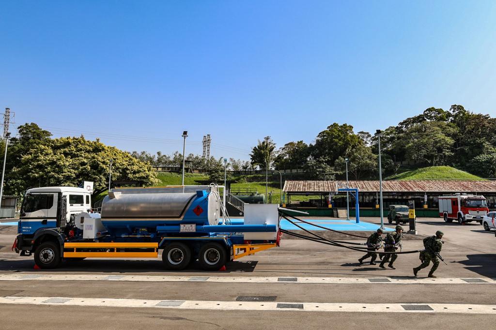 【3支部桃園油料分庫】新油罐車高效整補 驗證優異後支戰力