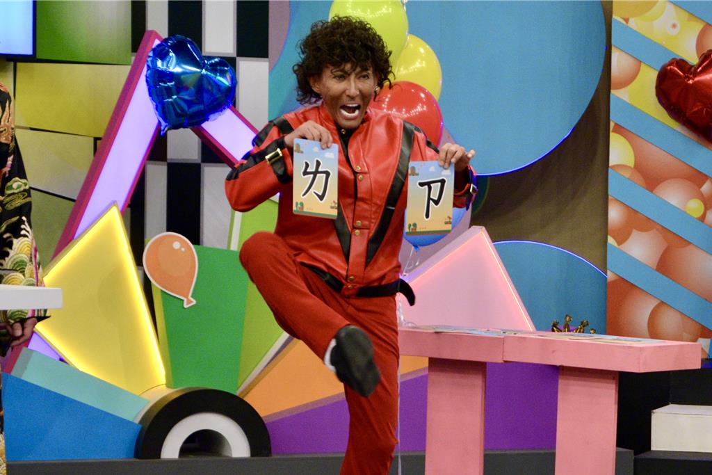 潘若迪展現舞技。（華視提供）