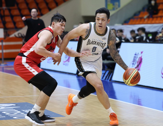 基隆黑鳶前鋒周儀翔。(中華籃協提供)