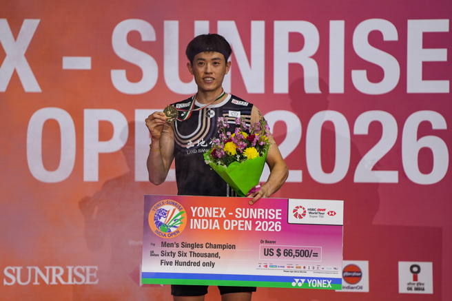 林俊易奪台灣首座超級750冠軍色澤恰到好處