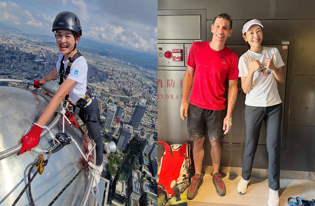 真人版蜘蛛人登頂後怎麼下來?賈永婕回應:我也是