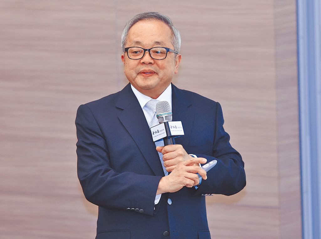 前行政院副院長施俊吉。（陳俊吉攝）