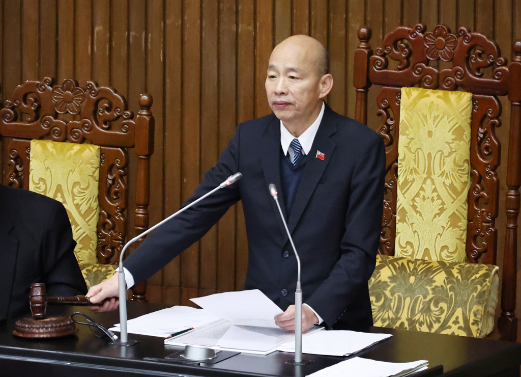 藍黨團與政院3對3辯論?林濁水點名韓國瑜:有望功在「憲政」