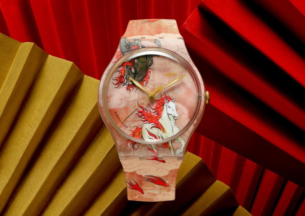 SWATCH馬年表結合藝術 G-SHOCK馬年表好潮