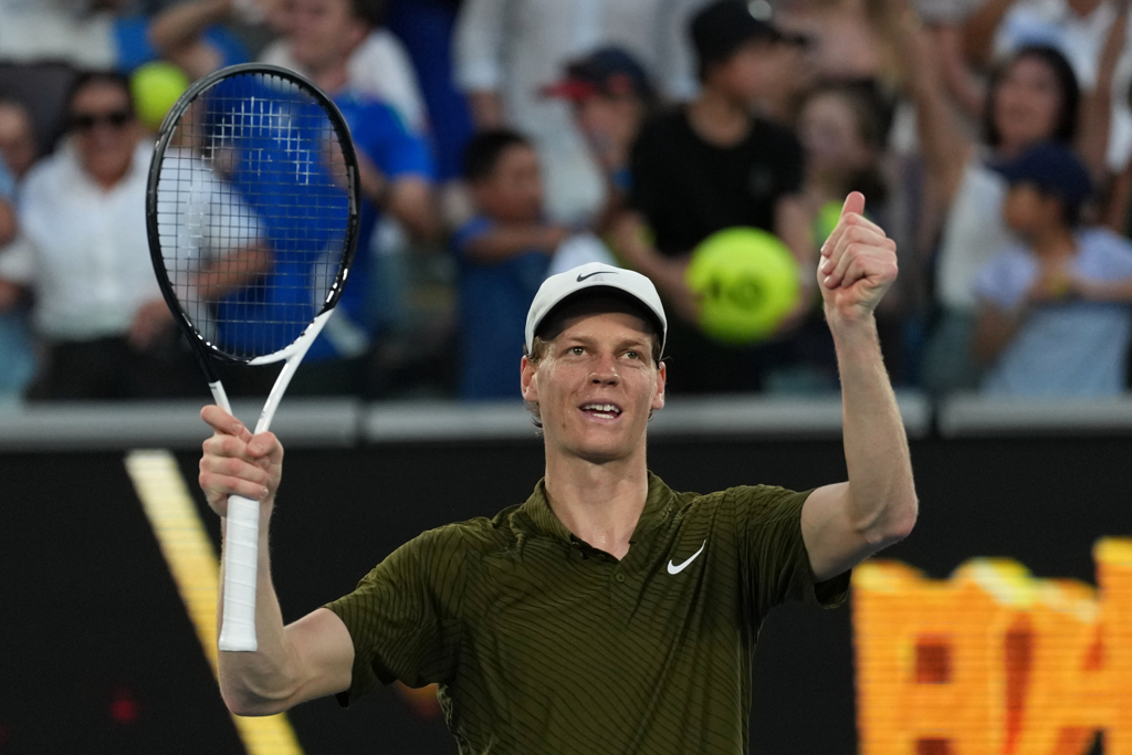 澳網》這次不靠運氣靠實力 辛納跨過同胞晉8