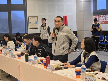 侯友宜強調舊案要清新案要快行動治理到萬里