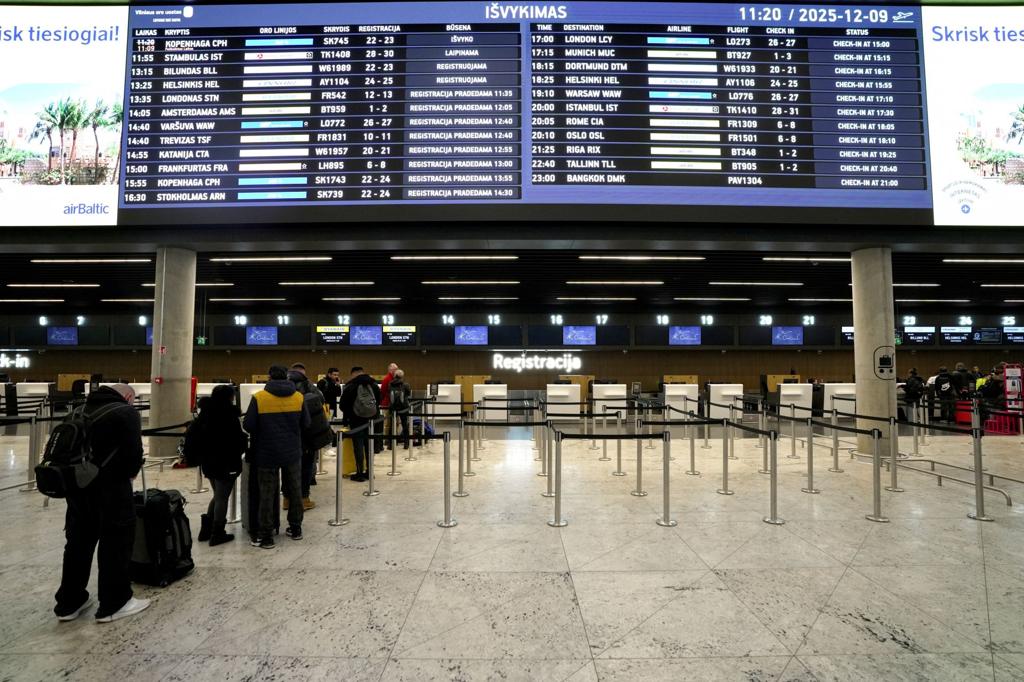 疑白俄氣球入侵 立陶宛機場數度關閉