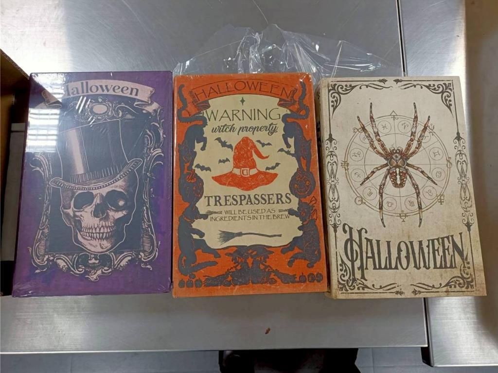 法國進口萬聖節書本 男子夾藏7000多公克搖頭丸遭起訴