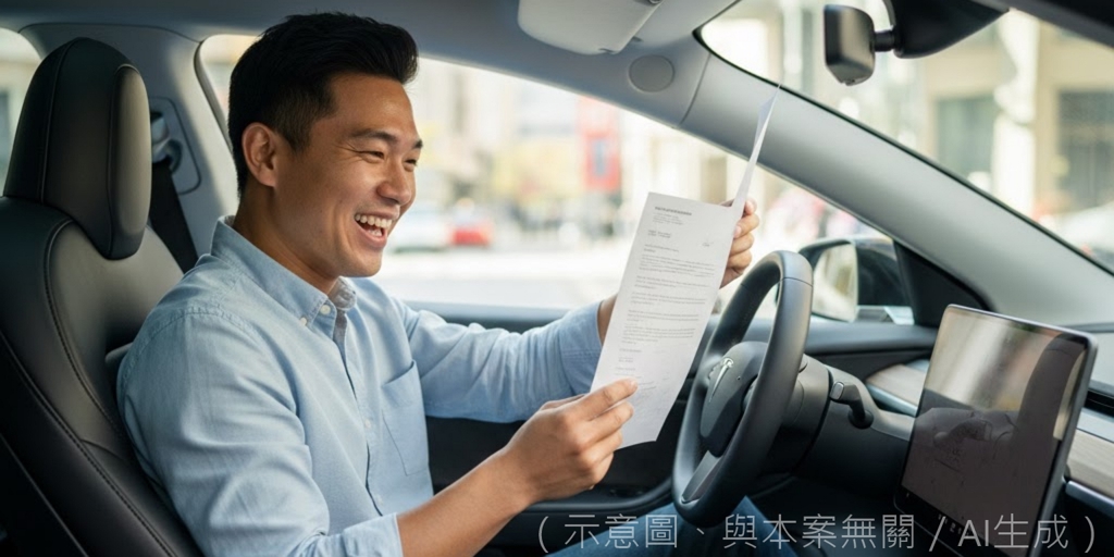 國道下交流道被檢舉驟減速 法官認:特斯拉再生煞車判免罰