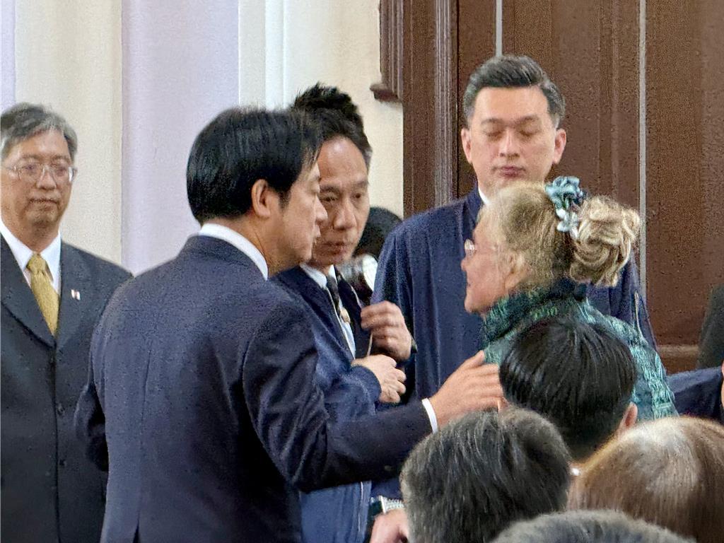 頒發劉金獅褒揚令 賴清德:我們這一代必須更加團結