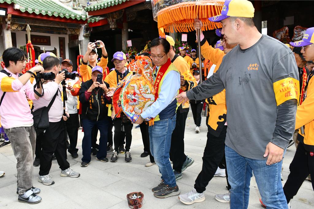 彰化南瑤宮整修竣工 廟門重啟終迎媽祖「回家」