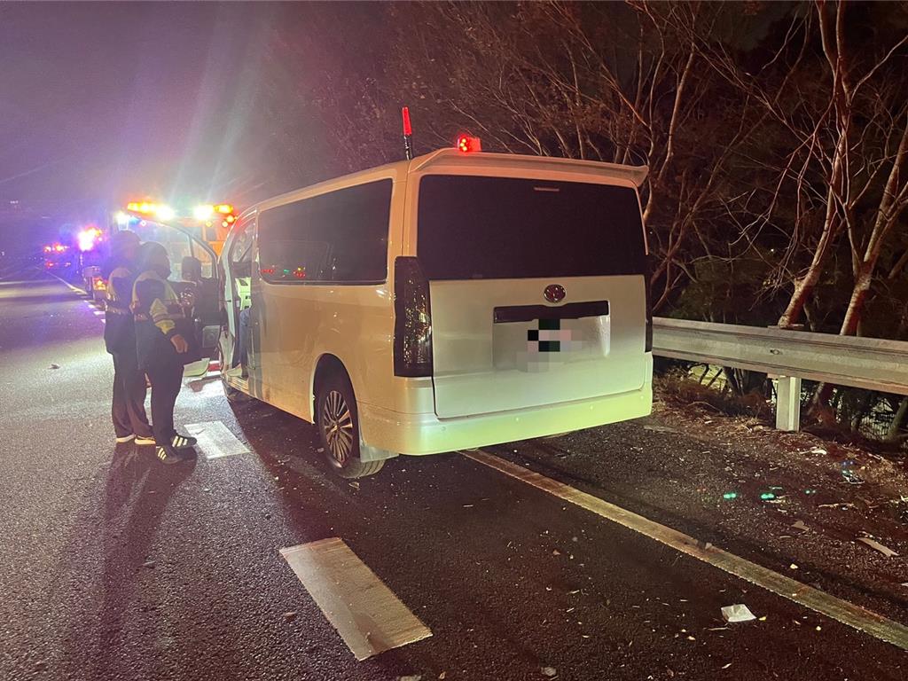 國3台中外埔區路段 追撞車禍釀1死2傷