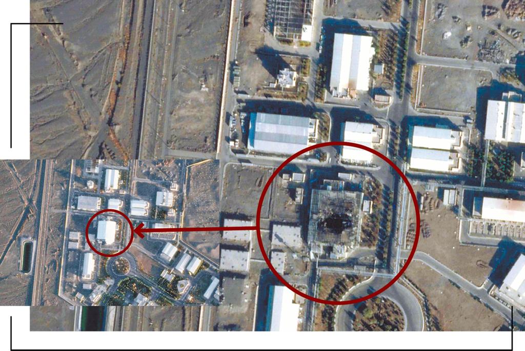 衛星影像曝光 伊朗疑修復核設施