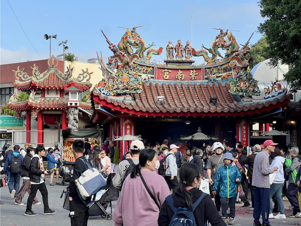 春節連假衝紫南宮注意! 初一至初六啟動交管「這樣走」才不塞